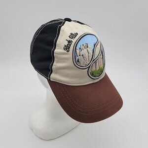 Black Hills South Dakota Mountains Design Apparel G54 Strapback Baseball Hat Cap